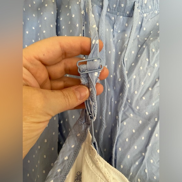 Blue and white pj set - Picture 3 of 6